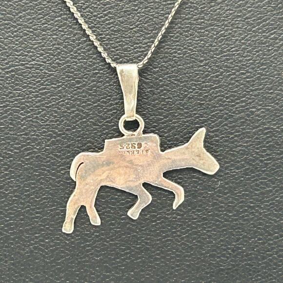 Vintage Marked 925 Donkey Necklace - Picture 4 of 9